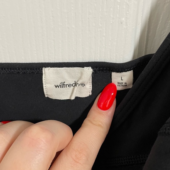 ARITZIA Wilfred Free Wherever black bodysuit - Picture 4 of 8